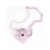 Bolsa Estojo Camera Instax Mini 12 Original Rosa Gloss - KeyPhotos