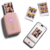 Kit Instax Mini Link 3 Rosa + 10 FT + 5 Porta Retrato Branco - KeyPhotos