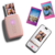 Kit Impressora Instax Mini Link 3-Rose Pink + 20 Filme Instax Mini Rainbow na internet