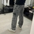 Calça Cargo Grafite Estonada Bolso Lateral - Prosperidade Griffes