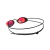 Antiparras Arena Swedix Mirror Red-yellow-black - comprar online