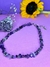 Chocker Cascalho - Ametista - Encanto Estelar