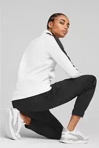 Agasalho Puma Baseball Tricot Suit - Feminino - Branco e Preto - loja online