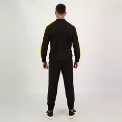 Agasalho Puma Baseball Tricot Suit - Masculino - Preto e Amarelo - loja online