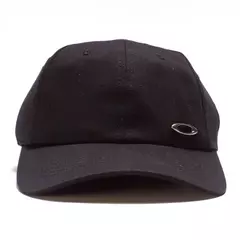 Boné Oakley Ellipse Metal 6 Panel - Preto - Strapback