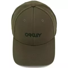 Boné Oakley 6 Panel Stretch Oakley - Verde Escuro