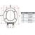 Imagem do Assento Sanitário Tigre Oval PP Soft Close CINZA