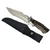 Faca Churrasco/Pesca Kapbom (Marrom Escura) 37cm na internet