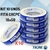 Fita Crepe Tigre 18mm x 50m (KIT C/ 10)