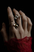 Anillo Flor Alpaca - tienda online