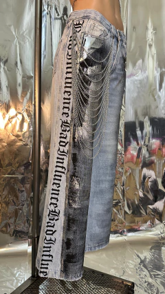 JEAN WIDE LEG INFLUENCE