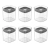 Organizador De Temperos Cozinha Clear - 6 Peças Herméticos - loja online