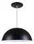 Luminária de Teto - Rei da Iluminação Meia Lua 110V/220V - comprar online