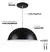 Luminária de Teto - Rei da Iluminação Meia Lua 110V/220V na internet