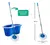 Balde Mop 360º 12L: Limpeza Prática e Eficiente com 2 Refis Inclusos. - loja online