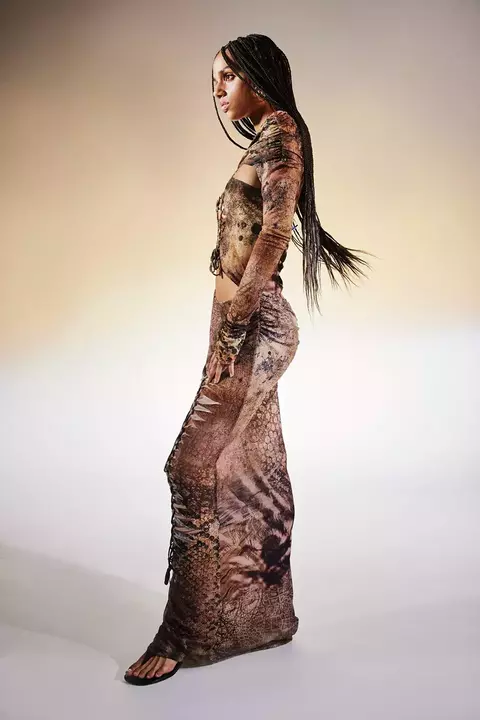 Macrame Maxi Dress