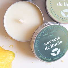 Sorvete de Limão - Vela Aromática Edição Limitada - comprar online