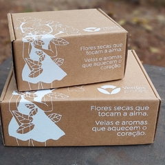 Caixas para presentes e kits da Verdes Potes
