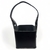 Matera tipo canasta %100 cuero negra - comprar online