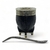 Mate imperial de calabaza cuero labrado negro con patitas - comprar online
