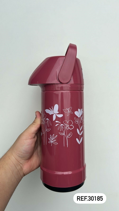 GARRAFA DE CAFE TERMICA GLT PRESSAO DECORADO 1L INVICTA REF.30185 (I)