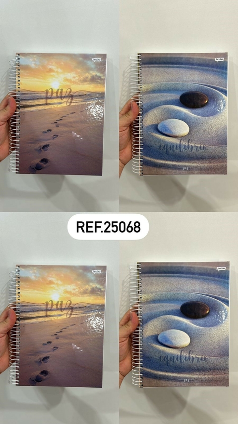 CADERNO 12 MATERIAS 192FL PAZ JANDAIA REF.25068 (I) - comprar online