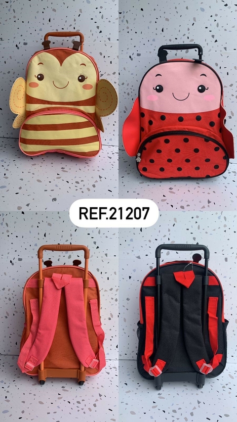 MOCHILA RODINHA 15 PETS FEMININA CP3392A REF.21207 (E)