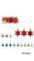 ESTRELA NATAL 4,5 X 5CM 3PCS ZEIN REF.25921 (I+)