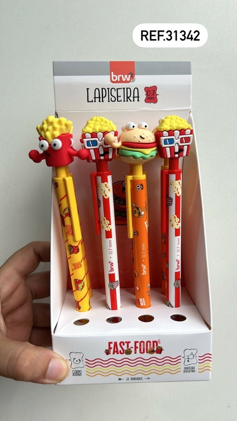 LAPISEIRA DIVERTIDA 0.7 FAST FOOD LP1711 BRW REF.31342 - comprar online
