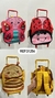 MOCHILA DE RODINHA PETS FEMININA 13" CP24505B CLIO REF.31254 - comprar online