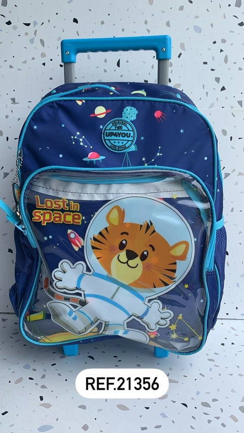 MOCHILA RODINHA TIGRE ASTRONAUTA IC37732UP0200UN REF.21356 (E) - comprar online