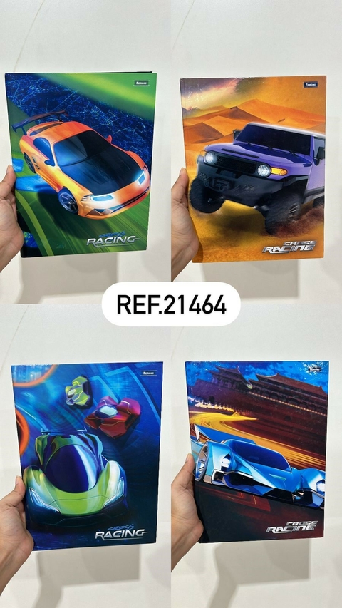 CADERNO BROCHURA 80FL CROSS RACING FORONI REF.21464 (I) - comprar online