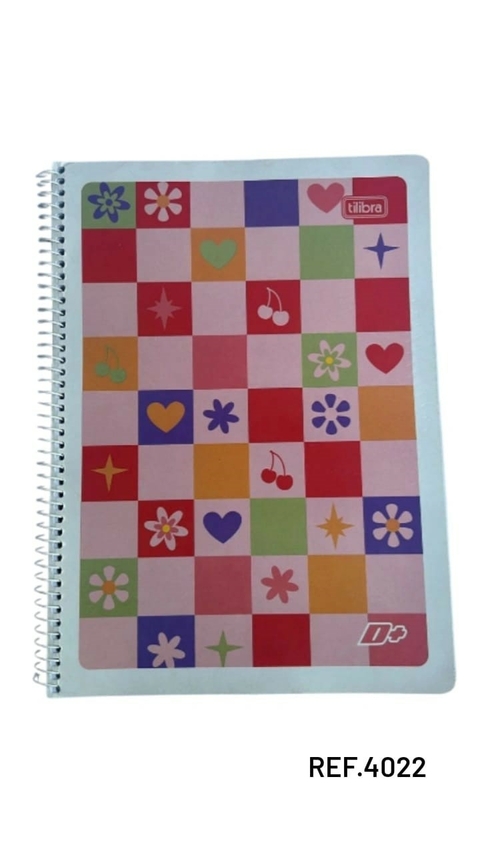 CADERNO 1 MATERIA 96 FOLHAS D+ TILIBRA REF.4022 (I)