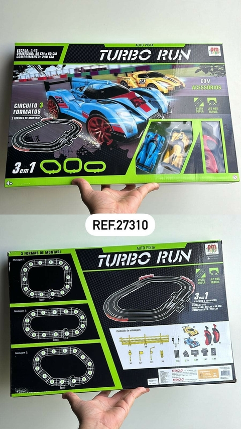 AUTO PISTA RUN CIRCUITO OVAL REF.27310 (I)