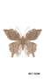 ENFEITE BORBOLETA NATAL DOURADO PRATA COM 2 PCS 17X1 ZEIN REF.15086 (I+)