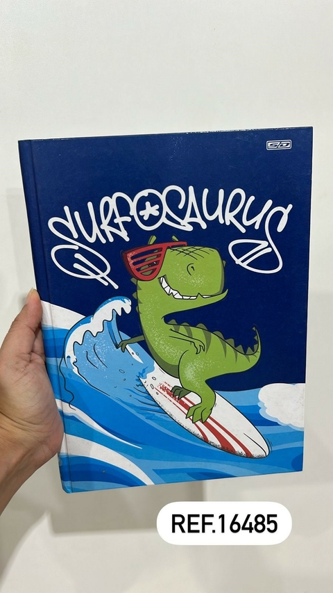 CADERNO BROCHURA 80FL SAURUS ANIMATIVA REF.16485 (I) - comprar online