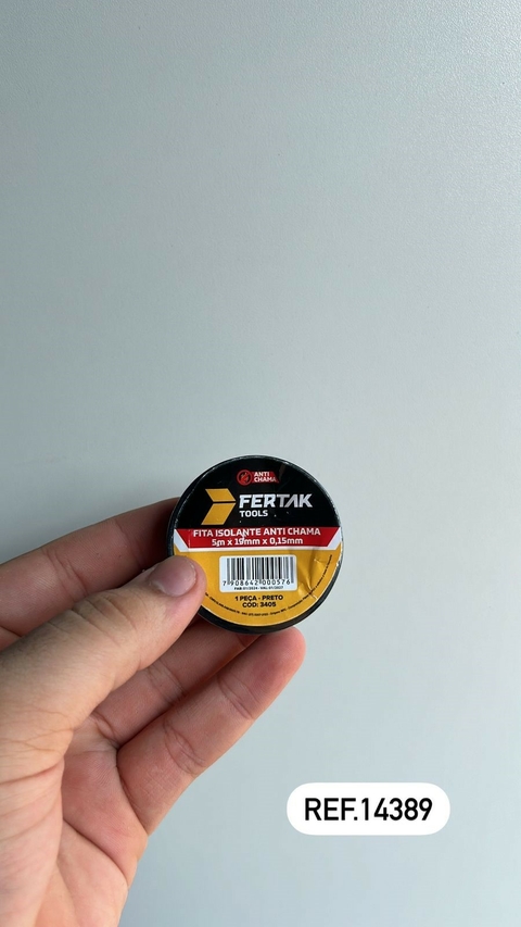 FITA ISOLANTE 19MM X 5M FERTAK REF.14389 (I)