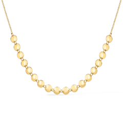 Chocker Dourada Esferas com Extensor