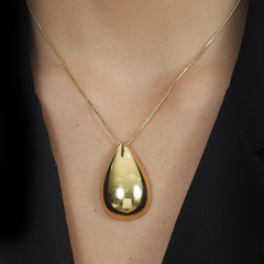 Colar Dourado de Gota - comprar online