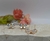 Conjunto colar e brinco borboleta cristal