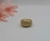 Anel cravejado com microzirconias