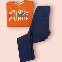 BUZO PRINCE NARANJA - Mini Malcriados