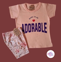 REMERA ADORABLE SALMÓN - comprar online