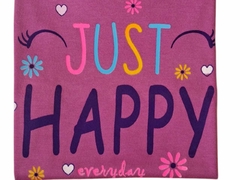 REMERA JUST HAPPY - comprar online