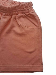 SHORT RÚSTICO SALMÓN - comprar online