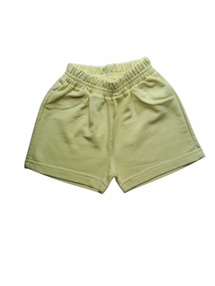 SHORT RÚSTICO AMARILLO - comprar online