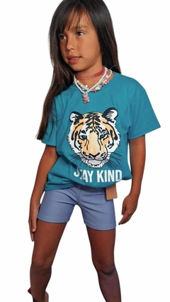 REMERA TIGRE STAY KIND - Mini Malcriados