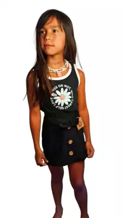 MUSCULOSA BLACK - Mini Malcriados