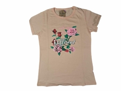 REMERA DIFFERENT SALMÓN - comprar online