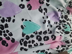 BIKER ANIMAL PRIINT VERDE PASTEL - comprar online